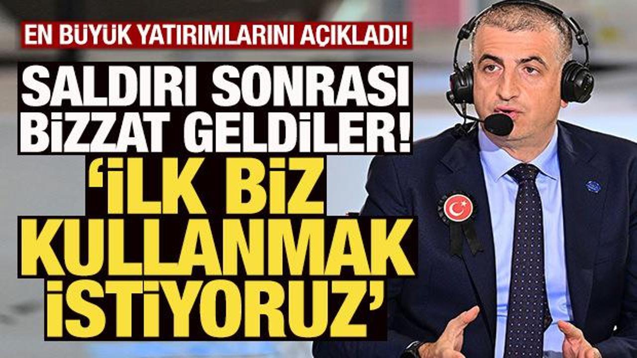 Haluk Bayraktar: Saldırı sonrası gelip istediler! 'İlk biz kullanmak istiyoruz'