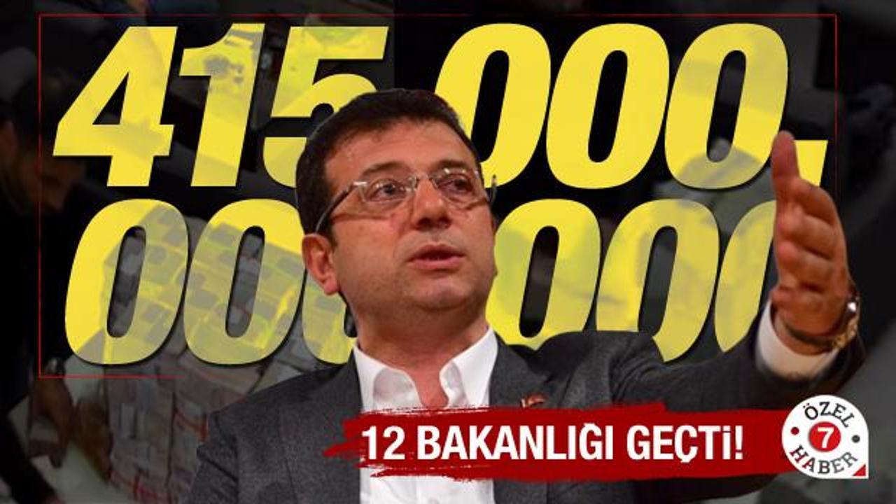 İBB'nin 2025 yılı bütçesi 12 bakanlığı geçti... Hizmette geri bütçede ileri