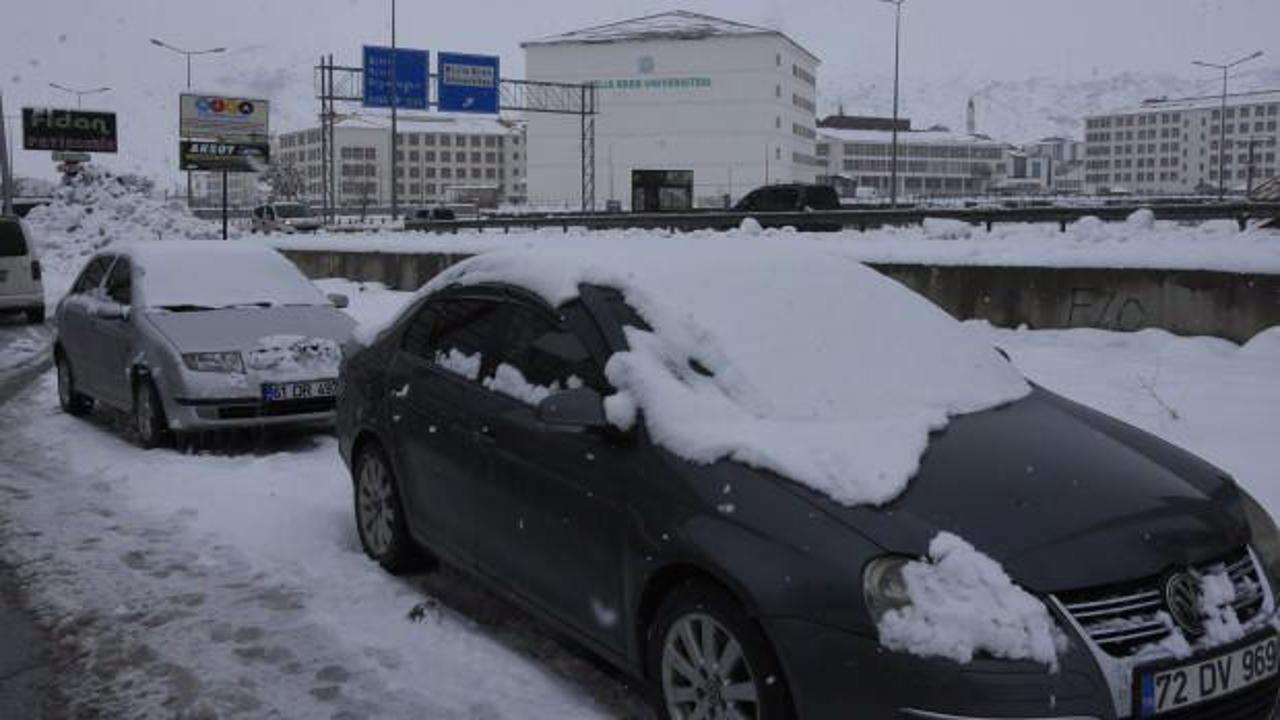 Bitlis'te 70 köy yolu ulaşıma kapandı